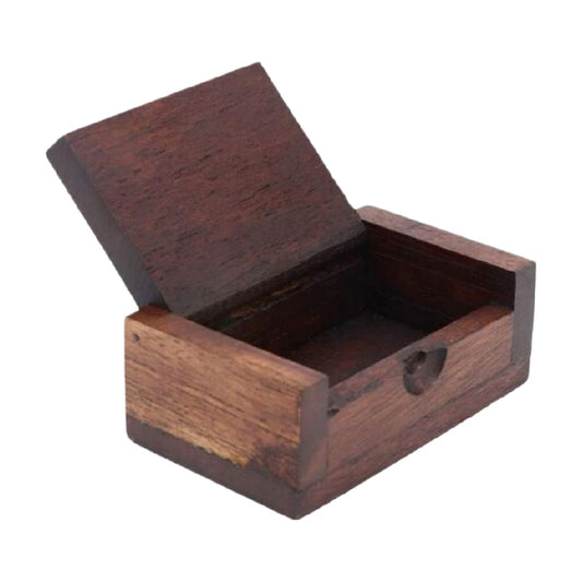 Boîte de rangement en bois pour objets divers - 10 x 7 x 5